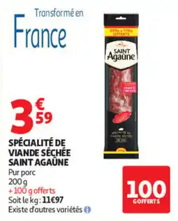 Auchan Saint Agaune Pur porc offre