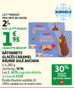 Auchan Auchan Caramel Beurre Salé offre