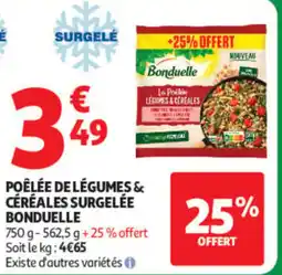 Auchan Bonduelle Poêlée Légumes & Céréales offre