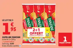 Auchan PANZANI CAPELLINI offre