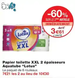 Monop' Lotus Papier toilette XXL offre