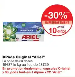 Monop' Ariel Pods Original offre