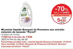 Monop' Persil Lessive liquide Bouquet de Provence offre