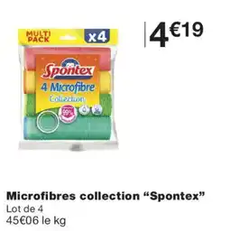 Monop' Spontex Microfibre Collection offre