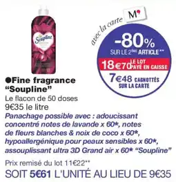 Monop' Soupline Fine fragrance offre