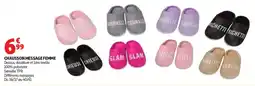 Auchan CHAUSSON MESSAGE FEMME offre