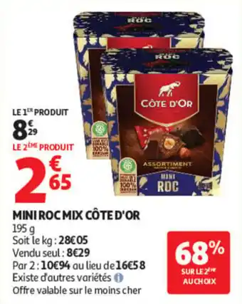 CÔTE D'OR MINI ROC MIX