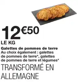 Monop' Galettes de pommes de terre offre
