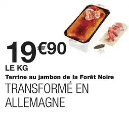 Monop' Terrine au jambon de la Forêt Noire offre