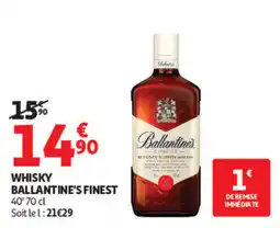 Auchan Ballantine's WHISKY offre
