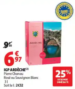 Auchan Pierre Chanau IGP ARDÈCHE offre