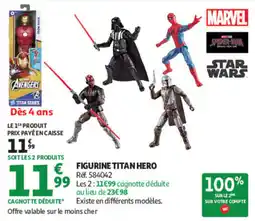 Auchan FIGURINE TITAN HERO offre