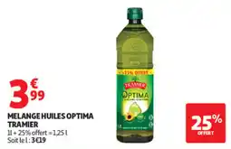 Auchan TRAMIER MELANGE HUILES OPTIMA offre