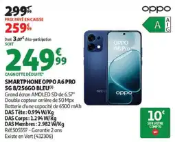 Auchan OPPO SMARTPHONE A6 PRO offre