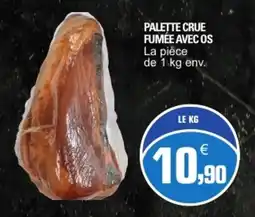 E.Leclerc PALETTE CRUE FUMÉE AVEC OS offre