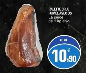 PALETTE CRUE FUMÉE AVEC OS