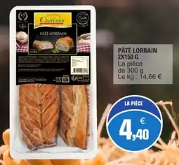 E.Leclerc Charcutor Pâté Lorrain offre