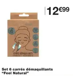 Monop' Feel Natural carrés démaquillants offre