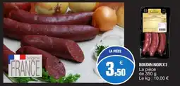E.Leclerc Cavalière Boudin noir offre