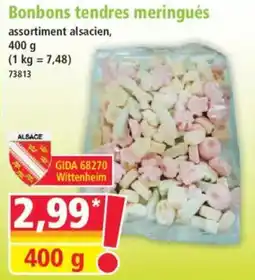 Norma Bonbons tendres meringués offre