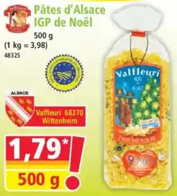 Norma ValfleurI Pâtes d'Alsace IGP de Noël offre