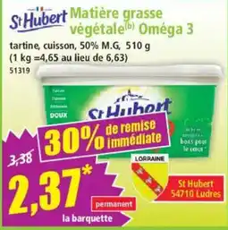 Norma St Hubert Matière grasse végétale Oméga 3 offre