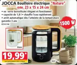 Norma JOCCA Bouilloire électrique "Nature" offre
