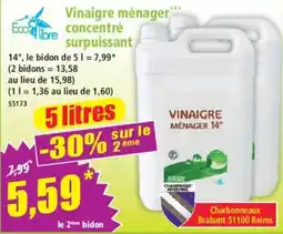 Norma Eco libre Vinaigre ménager offre