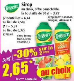 Norma Teisseire Sirop offre