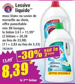 Norma Chanteclard Lessive liquide offre