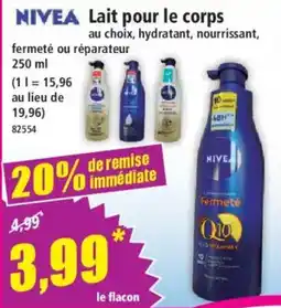 Norma NIVEA Lait pour le corps offre