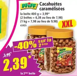 Norma PRIFF Cacahuètes caramélisées offre