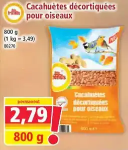 Norma Birds Cacahuètes décortiquées pour oiseaux offre