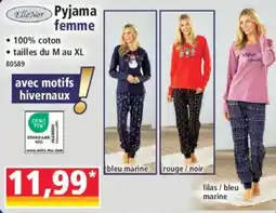 Norma Elle Nor Pyjama femme offre