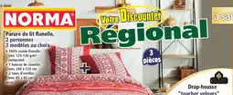 Norma NORMA Parure de lit flanelle offre