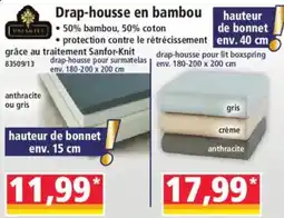 Norma Dreamtex drap-housse en bambou offre