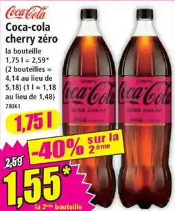 Norma Coca-Cola Coca-Cola cherry zéro offre