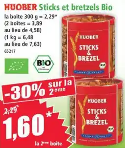 Norma HUOBER Sticks et bretzels Bio offre