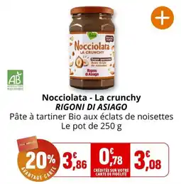 Coccinelle Supermarché RIGONI DI ASIAGO Nocciolata - La crunchy offre