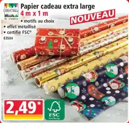 Norma CREATELLI Papier cadeau extra large offre