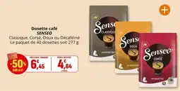 Coccinelle Supermarché SENSEO Dosette café offre