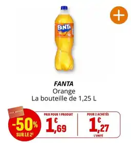 Coccinelle Supermarché FANTA Orange offre