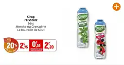 Coccinelle Supermarché Teisseire Sirop Zéro offre