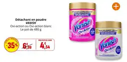 Coccinelle Supermarché Vanish Détachant en poudre offre