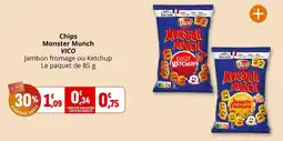 Coccinelle Supermarché VICO Chips Monster Munch offre
