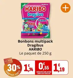 Coccinelle Supermarché HARIBO Dragibus offre