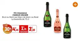 Coccinelle Supermarché CHARLES VOLNER Vin mousseux offre