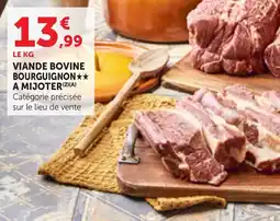 Maximarché Viande Bovine Bourguignon a mijoter offre