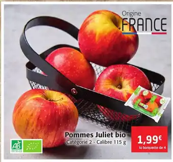 Colruyt Pommes Juliet Bio offre