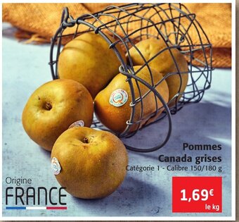 Colruyt Pommes Canada Grises offre